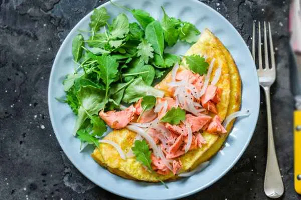 Heavenly Breakfast Omelette with Home Fries
