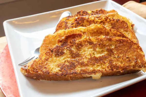 Challah French Toast with Choice of Meat