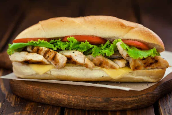 Cajun Chicken & Melted Mozzarella Hot Grilled Hero