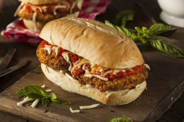 Chicken Cutlet Parmigiana Hot Grilled Hero