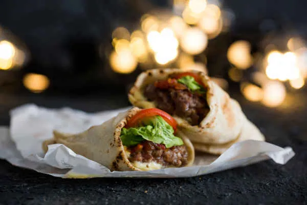 Turkey Burger Wrap
