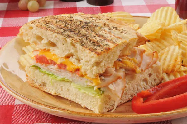 Toasted Monte Cristo Panini