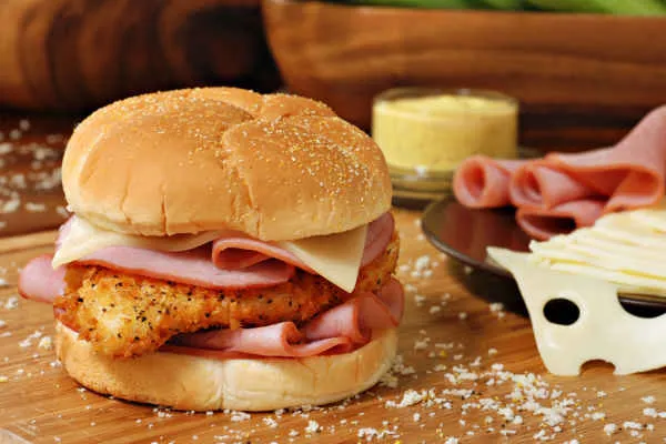 Chicken Cordon Bleu Combo Sandwich